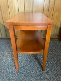 Vintage Wooden End Table