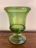 Green Glass Vase