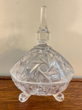 Vintage Glass Candy Dish
