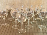 Set of Short Wine Glasses