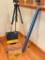 Slide Projector with Accessories and Camera Stand