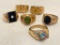 Group of Vintage Men's Rings