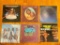 Group of Vinyl Records