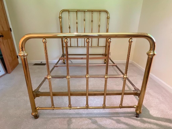 Antique Brass Full Size Bed