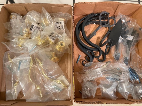 Mixed Lot of Drawer Handles and Hooks