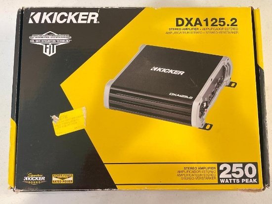 Kicker DXA 125.2 Stereo Amplifier