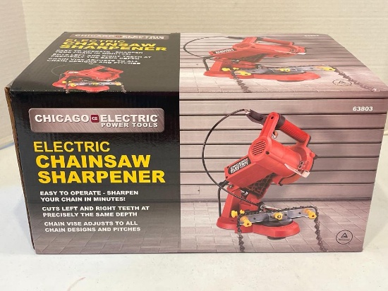 Chicago Electric Chainsaw Sharpener - New in Box