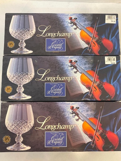 Set of Longchamp Brandy Glasses