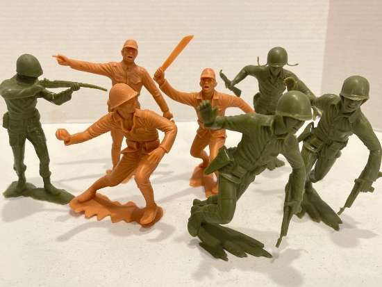 Marx & Co. Tall Military Men Figures