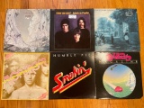 Group of Vinyl Records