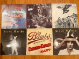 Group of Vinyl Records