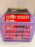 Group of Vinyl Records