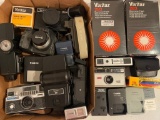 Mixed Camera and Camera Accessories Lot