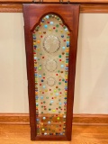 Fused Glass Hanging Decor Piece