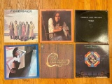 Group of Vinyl Records