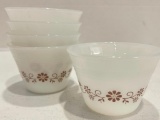 Set of Vintage Custard Cups