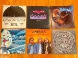 Group of Vinyl Records