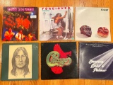 Group of Vinyl Records