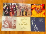 Group of Vinyl Records