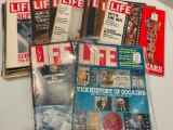 Group of Vintage Life Magazines