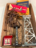 Vintage Model Train Piece - Manual and Accessories