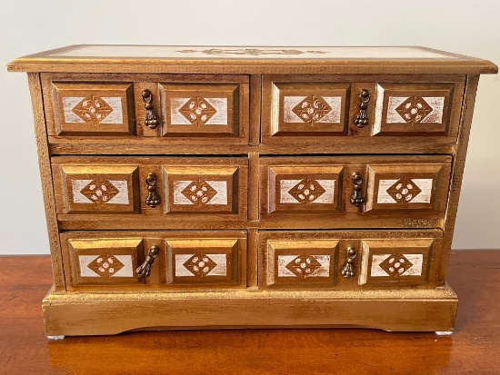 Small Vintage Jewelry Box