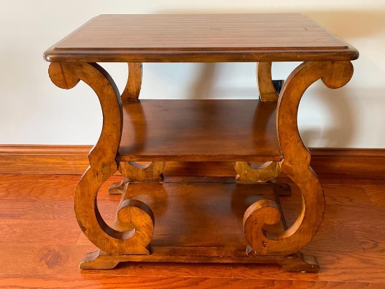 Wooden End Table