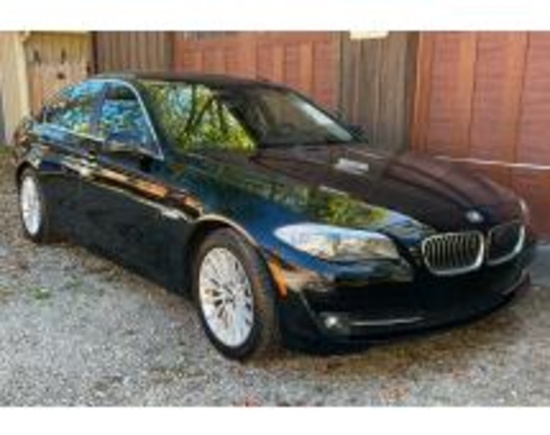 Online Only Auction of 2013 BMW535i with 86,183