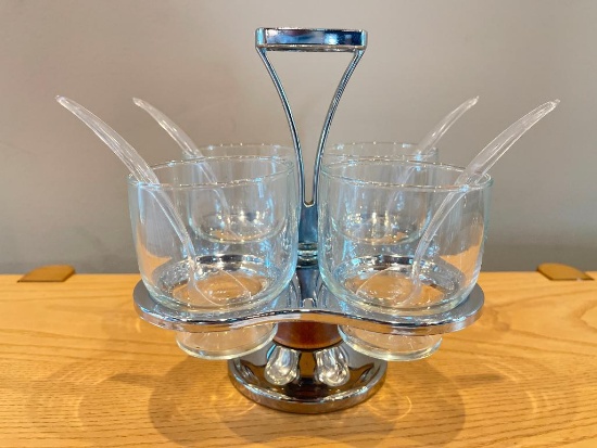 MCM Lazy Susan Condiment Caddy