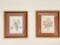 Pair of Framed Floral Prints