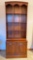 Ethan Allen 2 Piece Cherry Bookcase