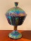 Vintage Fenton Carnival Glass Compote