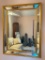 Framed Beveled Mirror