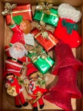 Group of Vintage Christmas Ornaments