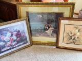 Group of Large Framed Prints