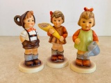 Group of 3 Small Goebel Hummel Figurines