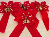 Set of Vintage Christmas Bows