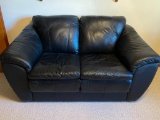 Leather Loveseat