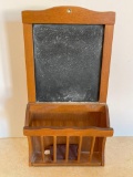 Small Vintage Wall Hanging Chalk Board