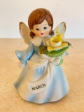 Vintage Ceramic Angel - March
