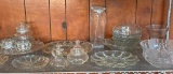Clear Glass Shelf Lot