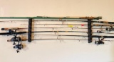 Group of Fishing Poles