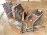 Group of Small Animal Traps
