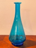 Vintage Glass Genie Bottle Decanter
