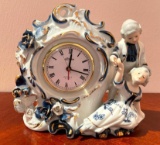 Vintage Linden Porcelain Clock