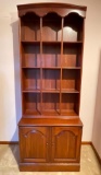 Ethan Allen 2 Piece Cherry Bookcase