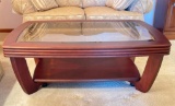 Glass Top Coffee Table