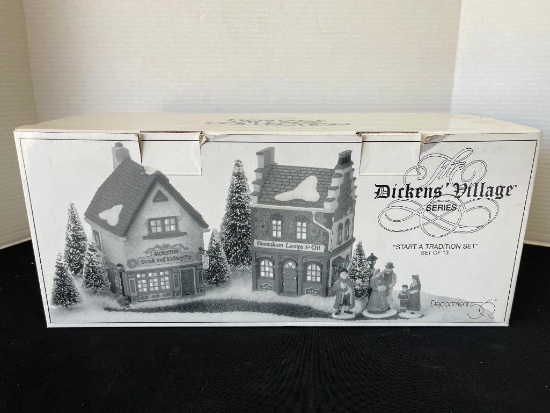 Department 56 - Dickens Village Series - Start a Tradition Set
