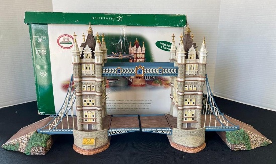 Department 56 - Dickens Village Series - Tower Bridge of London