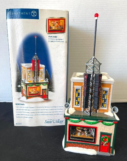Department 56 - Snow Village Series - WSNO Radio